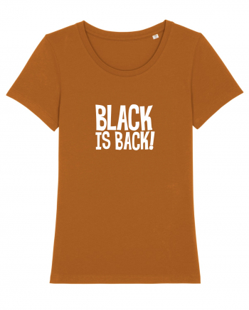 Black is Back! Roasted Orange