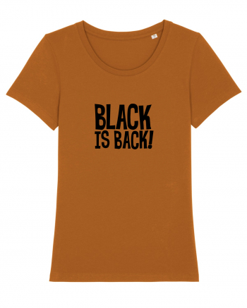 Black is Back! Roasted Orange