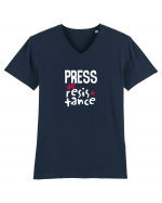 Press de resistance Tricou mânecă scurtă guler V Bărbat Presenter