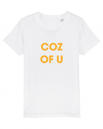 coz of u / Because of you White