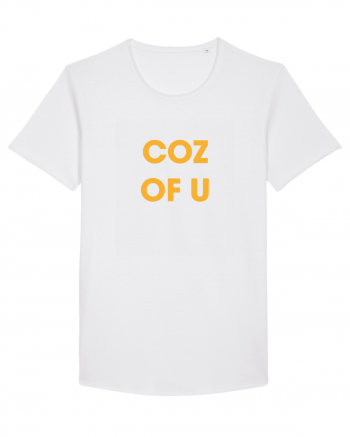 coz of u / Because of you White