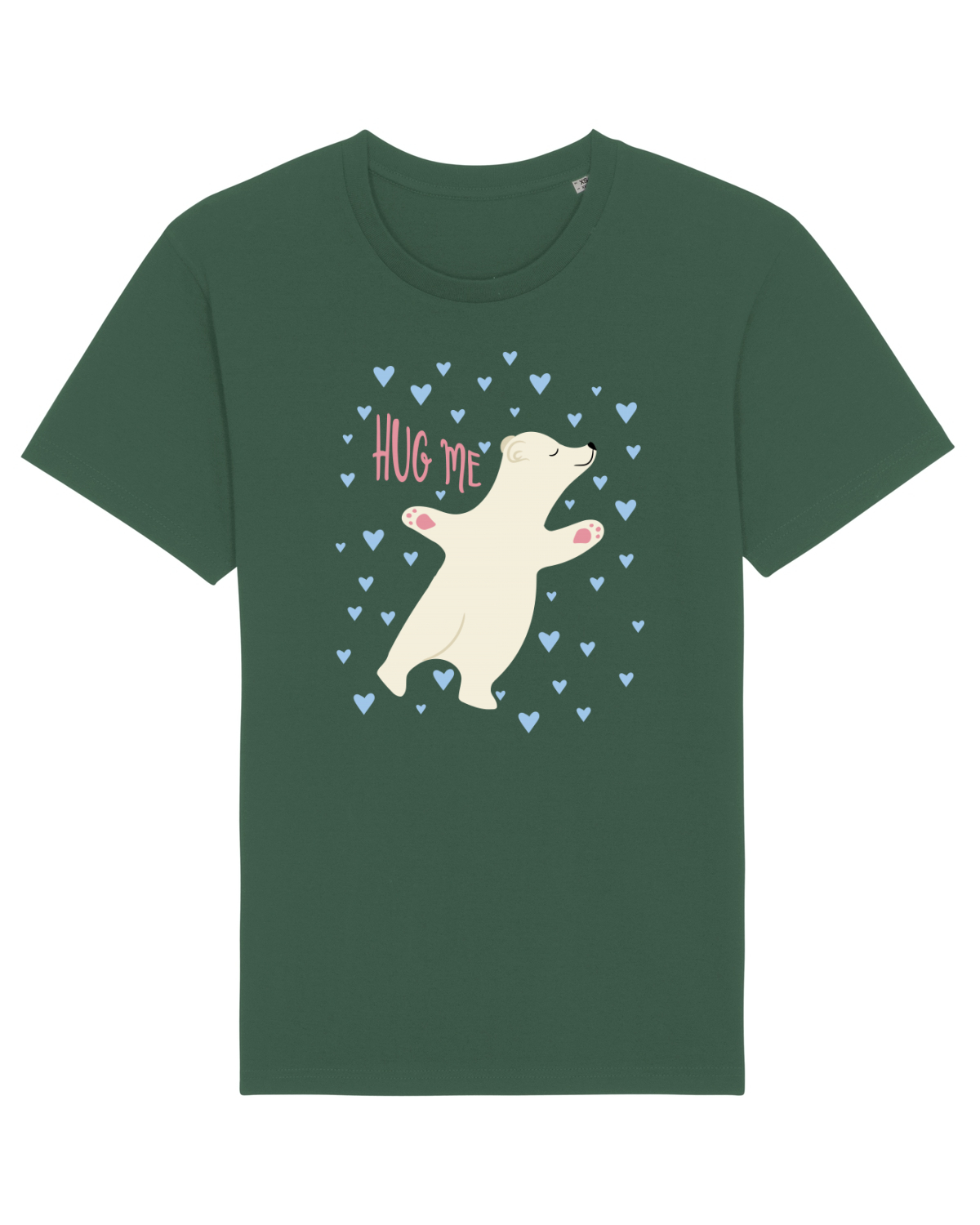 Tricou mânecă scurtă Unisex Rocker Bottle Green
