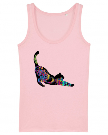 Tattooed Cat Cotton Pink