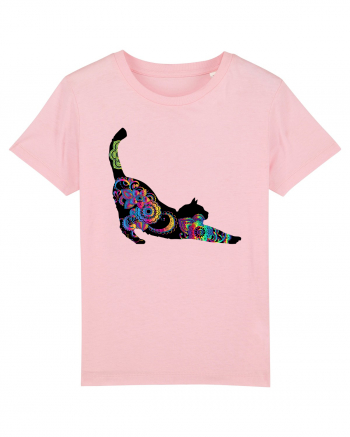 Tattooed Cat Cotton Pink