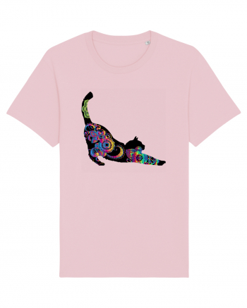 Tattooed Cat Cotton Pink