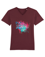 ARTIST Tricou mânecă scurtă guler V Bărbat Presenter