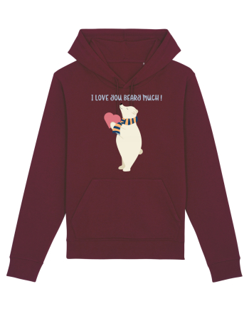 Te iubesc mult Burgundy