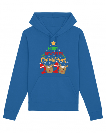 Merry Quarantine Christmas Royal Blue