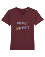 Aproape ImPerfect Tricou mânecă scurtă guler V Bărbat Presenter