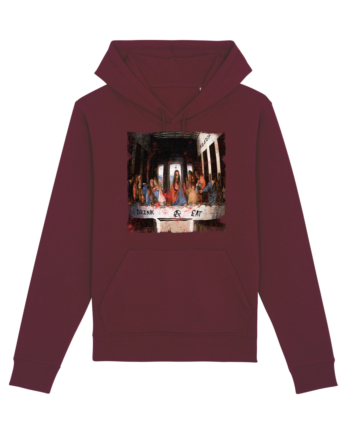 Hanorac Unisex Drummer Burgundy