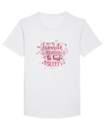 Motivul favorit Tricou mânecă scurtă guler larg Bărbat Skater