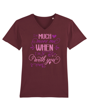 Sunt mai mult din mine Burgundy