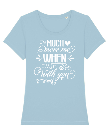Sunt mai mult din mine Sky Blue