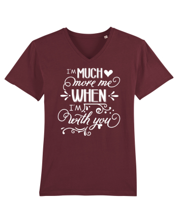Sunt mai mult din mine Burgundy
