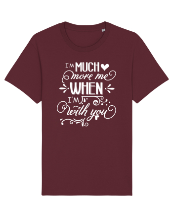 Sunt mai mult din mine Burgundy