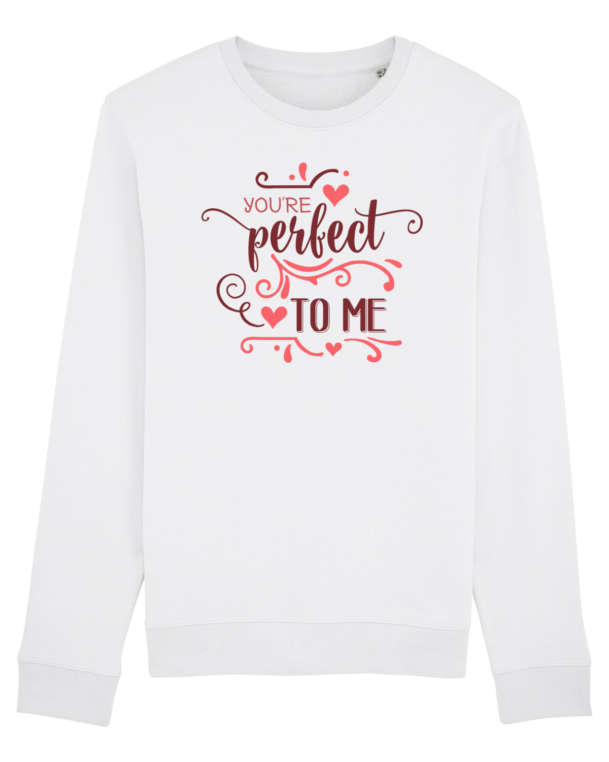 Bluză mânecă lungă Unisex Rise White