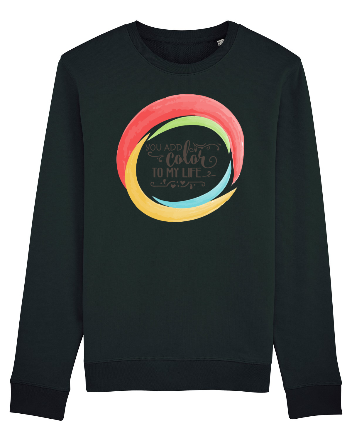 Bluză mânecă lungă Unisex Rise Black