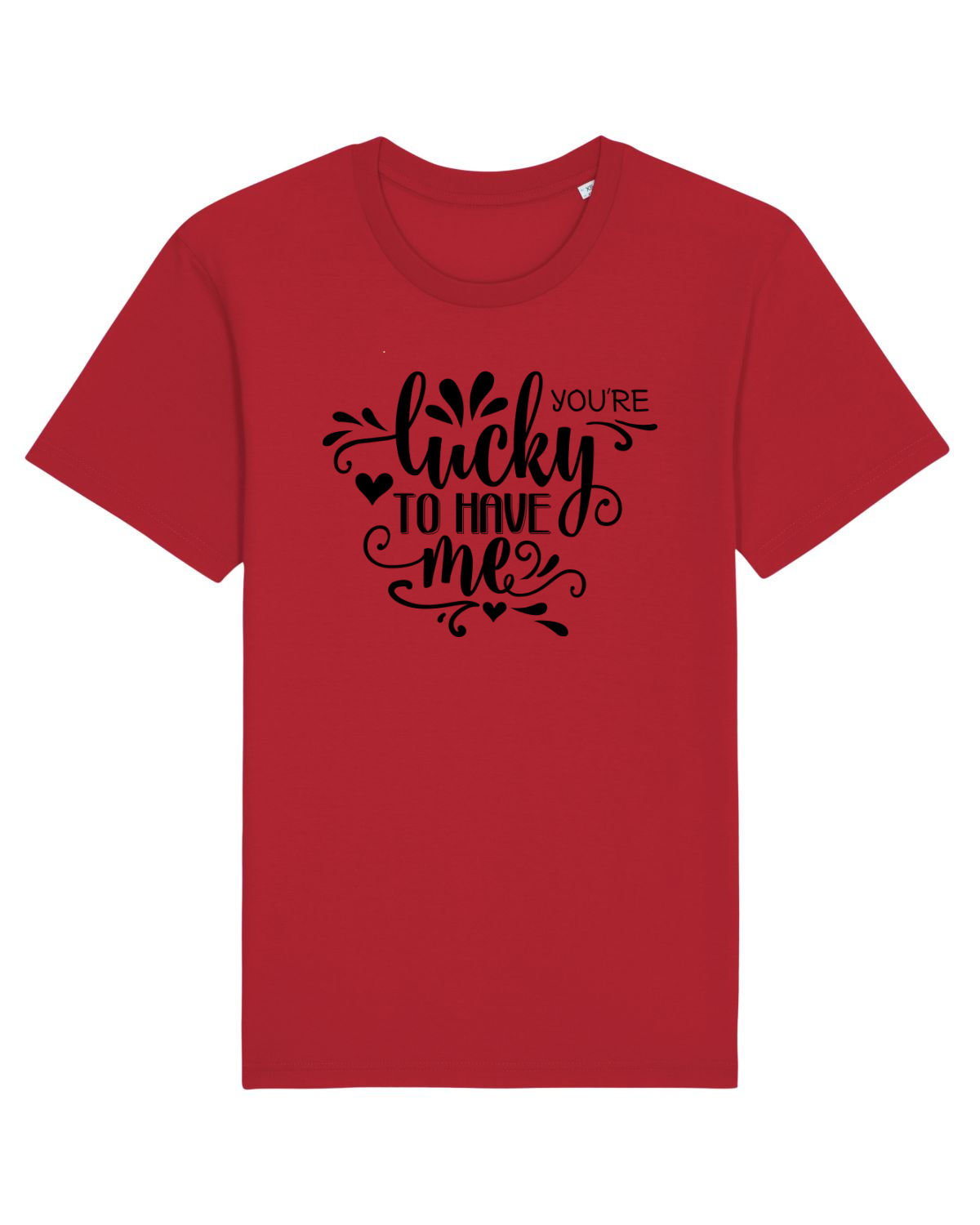 Tricou mânecă scurtă Unisex Rocker Red