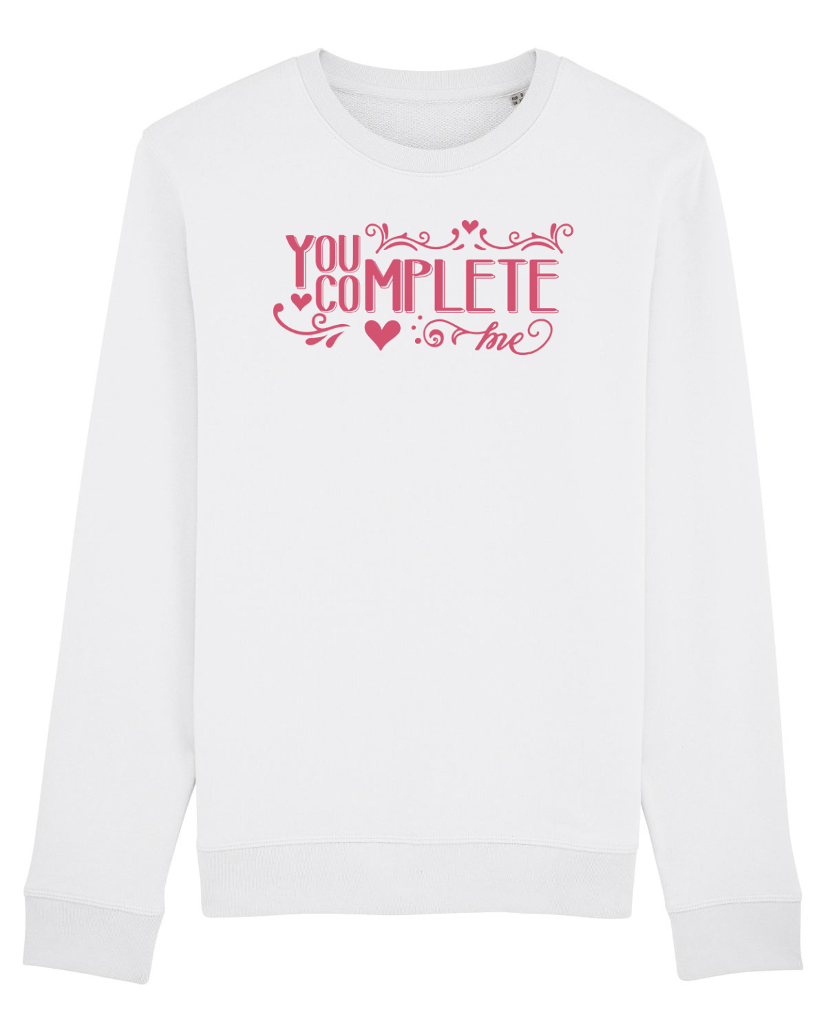 Bluză mânecă lungă Unisex Rise White