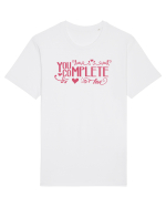 Tu mă completezi Tricou mânecă scurtă Unisex Rocker