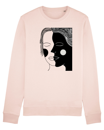 alb negru Candy Pink