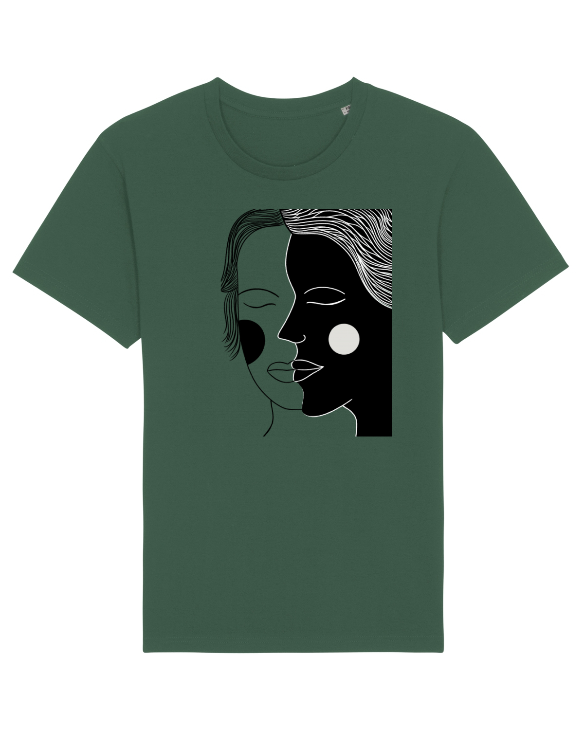 Tricou mânecă scurtă Unisex Rocker Bottle Green