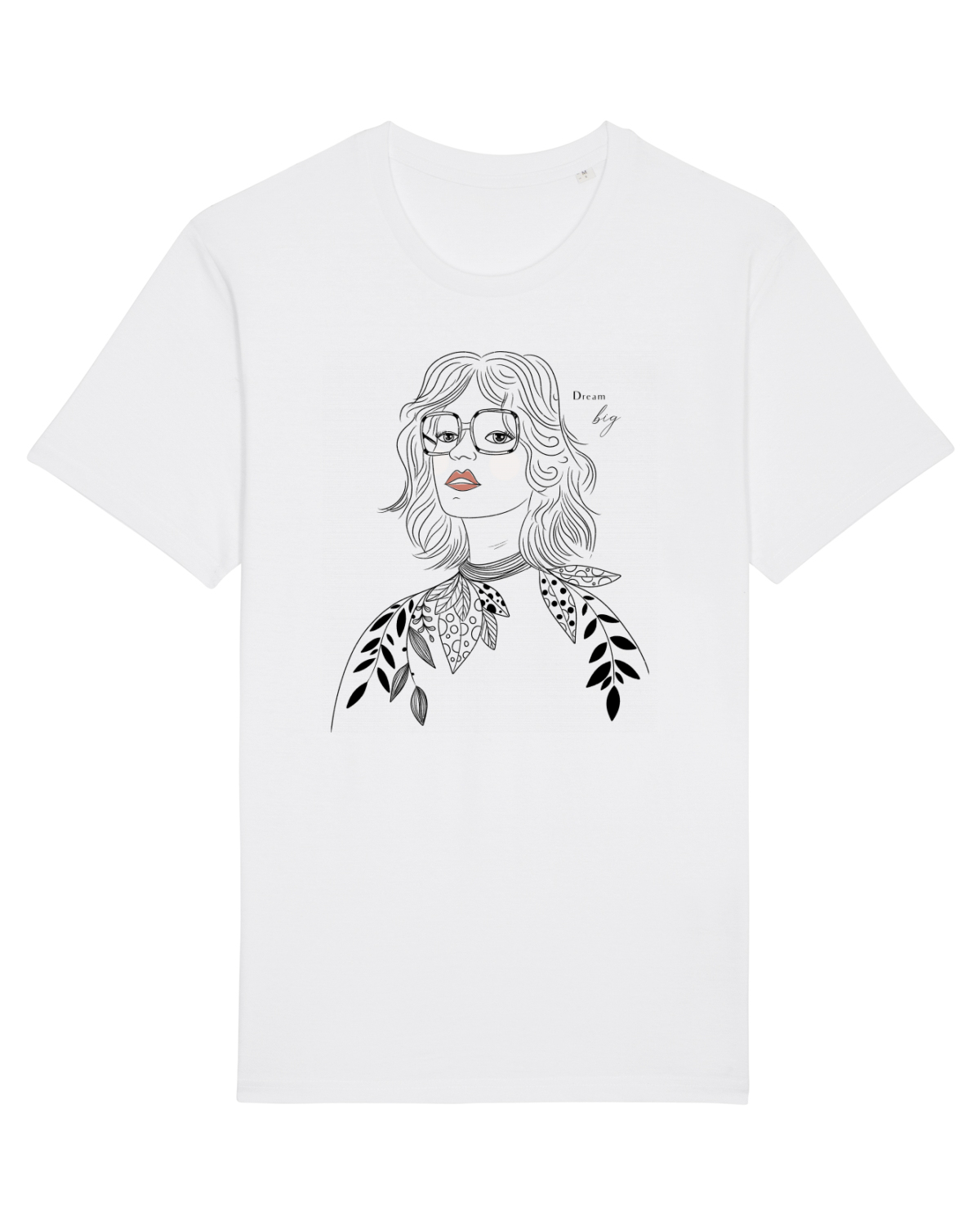 Tricou mânecă scurtă Unisex Rocker White