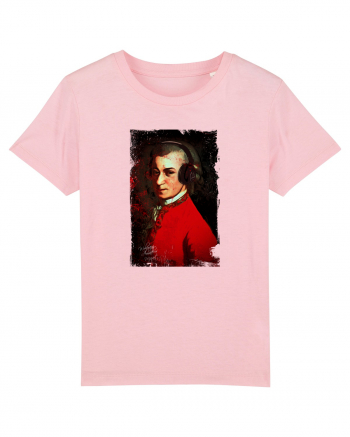 Wolfgang Amadeus Mozart Cotton Pink