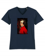 Wolfgang Amadeus Mozart Tricou mânecă scurtă guler V Bărbat Presenter