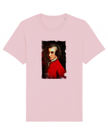 Wolfgang Amadeus Mozart Cotton Pink