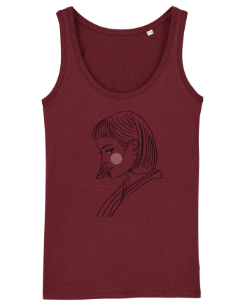 fire and ice Burgundy