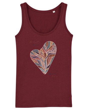 heart Burgundy