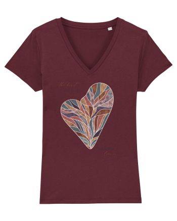 heart Burgundy