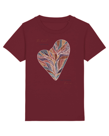 heart Burgundy
