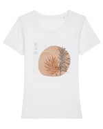 botanic Tricou mânecă scurtă guler larg fitted Damă Expresser