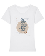 fly Tricou mânecă scurtă guler larg fitted Damă Expresser
