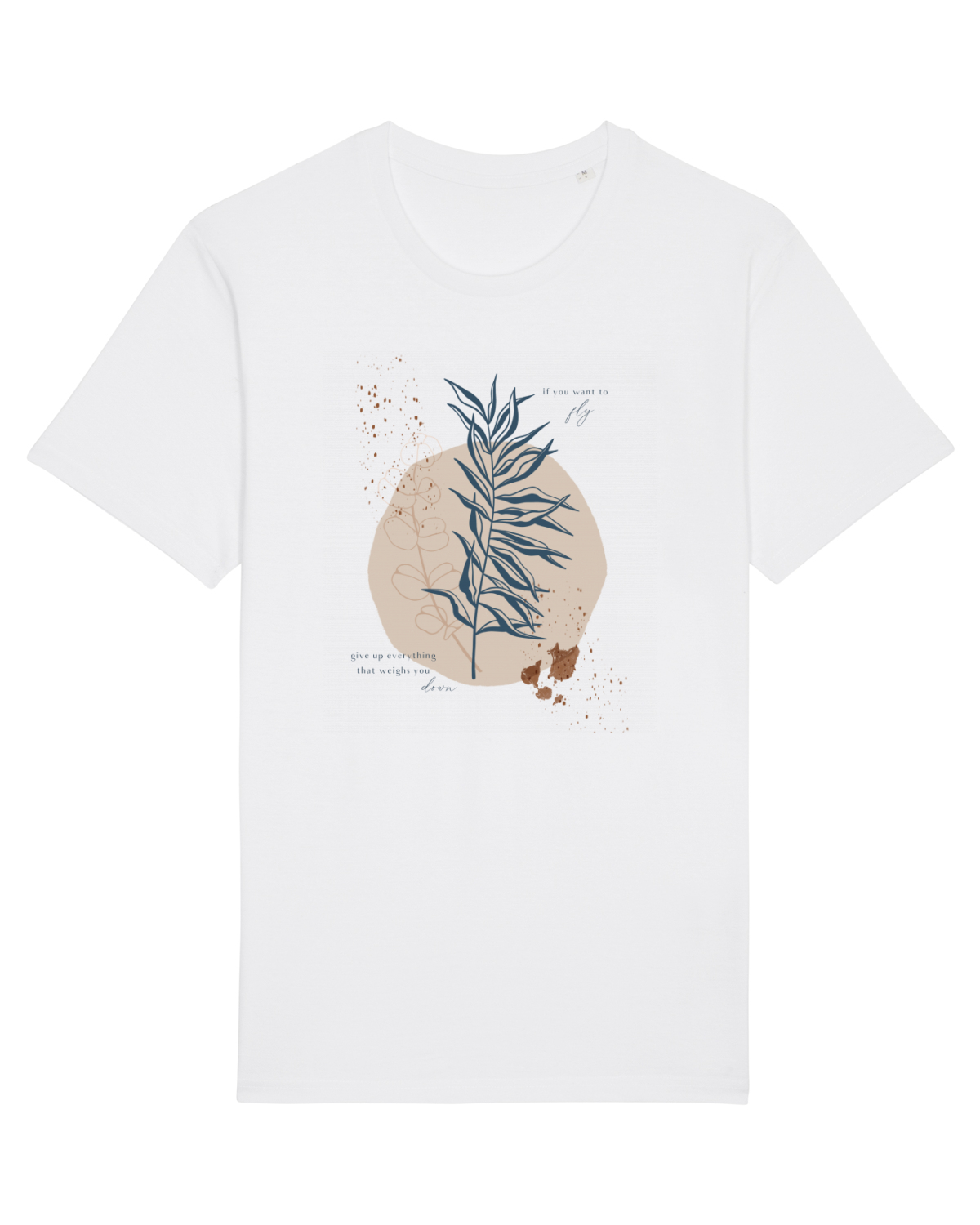 Tricou mânecă scurtă Unisex Rocker White