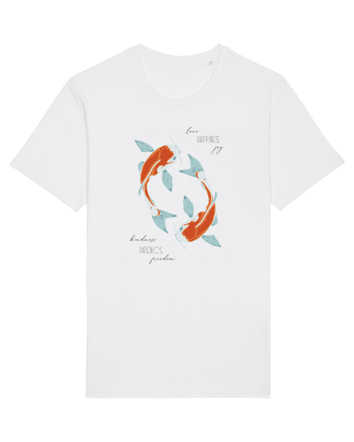 Tricou mânecă scurtă Unisex Rocker White