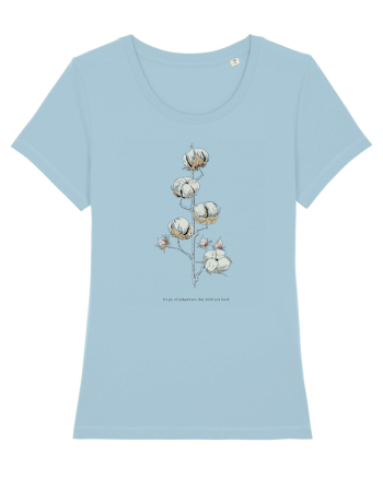 bumbac Sky Blue