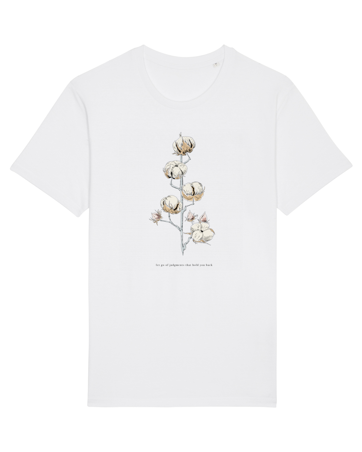 Tricou mânecă scurtă Unisex Rocker White