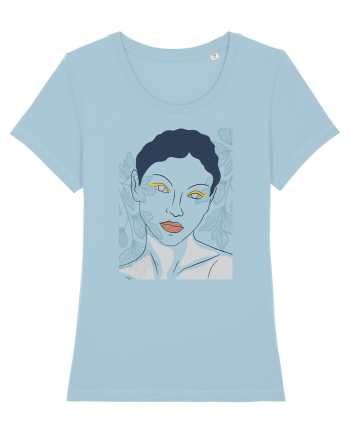 ochi albastri Sky Blue