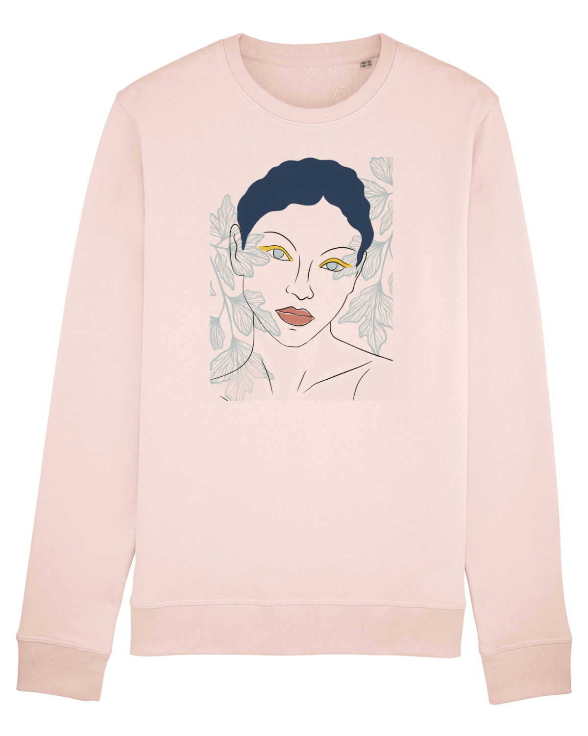Bluză mânecă lungă Unisex Rise Candy Pink