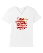 Împreună Tricou mânecă scurtă guler V Bărbat Presenter
