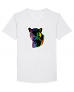 RGB Panther Tricou mânecă scurtă guler larg Bărbat Skater