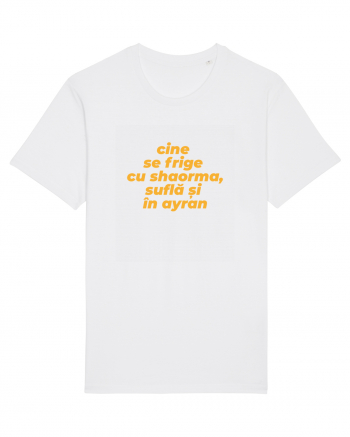 Cine se frige cu shaorma, suflă și în ayran White