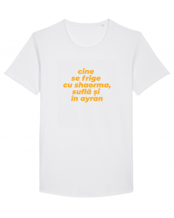 Cine se frige cu shaorma, suflă și în ayran White