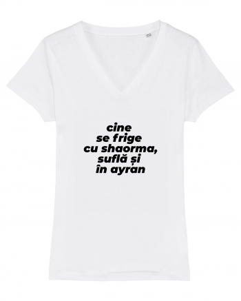 Cine se frige cu shaorma, suflă și în ayran White