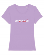 Johnny Cash - no cash Tricou mânecă scurtă guler larg fitted Damă Expresser