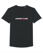 Johnny Cash - no cash Tricou mânecă scurtă guler larg Bărbat Skater