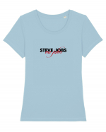 Steve Jobs - no jobs Tricou mânecă scurtă guler larg fitted Damă Expresser